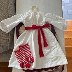 American Girl Doll-Kirsten Christmas Outfit